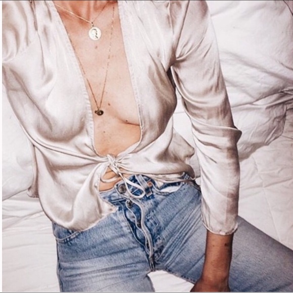 Realisation par Bianca top in silver size small - Picture 2 of 6